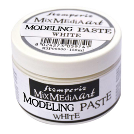Stamperia Modelling Paste 150ml White (K3P38W)