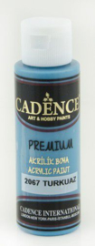 Cadence Premium acrylverf (semi mat) Turkoois 01 003 2067 0070 70 ml