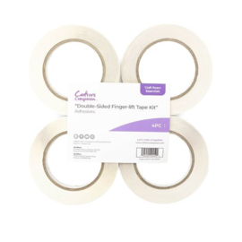 CC - Double Sided Finger Lift Tape 4 rol CC-ACC-DSTKIT CC - Double Sided Finger Lift Tape 4 rol CC-ACC-DSTKIT