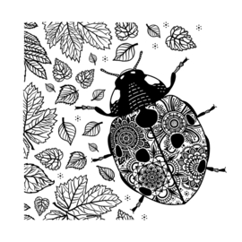 Ladybird Unmounted Rubber Stamps (CI-608)