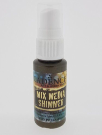 Cadence Mix Media Shimmer metallic spray Donker bruin 01 139 0011 0025 25 ml