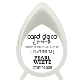 Card Deco Essentials Fast-Drying Pigment Ink Pearlescent Pearl White CDEIPL008