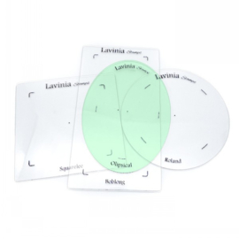 Lavinia Acrylic Board Olipsical Size AB009