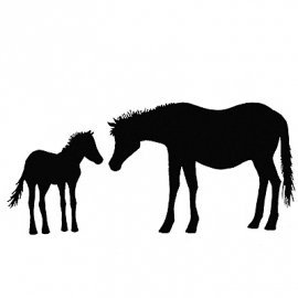 Horse and Foal LAV006