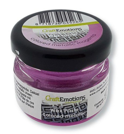 CraftEmotions Wax Paste metallic colored - magenta 20 ml