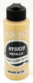 Cadence Hybride metallic acrylverf (semi mat) Goud 01 008 0800 0120 120 ml