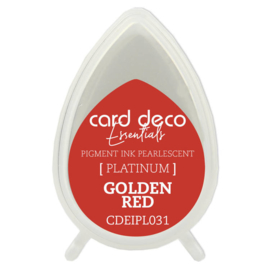 Card Deco Essentials Fast-Drying Pigment Ink Pearlescent Golden Red  CDEIPL031