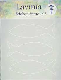 Lavinia Sticker Stencils 3 Pure Collection