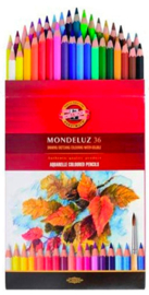 Koh I Noor Mondeluz aquarel potloden set 36 stuks 3719036001KZ