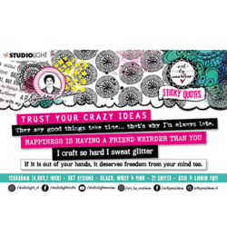 ABM Sticker block Sticky Quotes Signature Collection nr.11 ABM-SI-STIC11