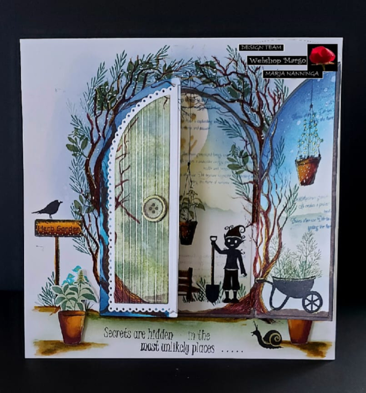 Lavinia Herbalum Ben Stamp LAV943 | Fairies | webshopmargo