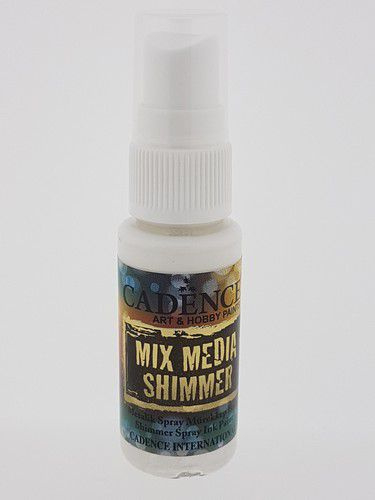 Cadence Mix Media Shimmer metallic spray Parelmoer 01 139 0001 0025 25 ml