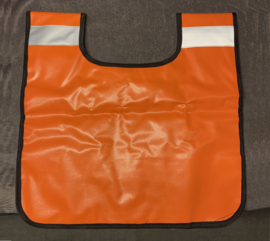 Lierkabeldemper, Liervlag, safety flag, oranje met side pockets