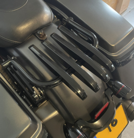 Bagagedrager SIDEWINDER passend op Harley-Davidson Touring.