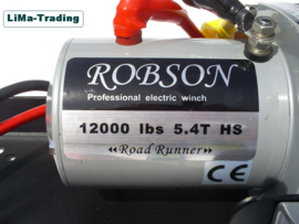 ROBSON 12000 lbs 5.4T snelloper 12v + accessoires en montageplaat