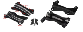 4-point Docking kit met covers passend op Harley Touring