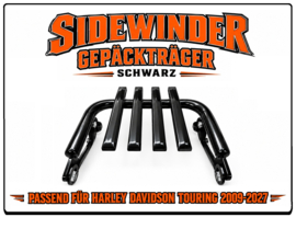 Bagagedrager SIDEWINDER passend op Harley-Davidson Touring.