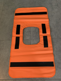 Lierkabeldemper, Liervlag, safety flag, oranje met side pockets