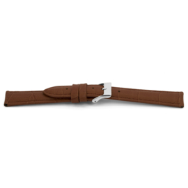 Horlogeband Universeel C349 Leder Cognac 12mm