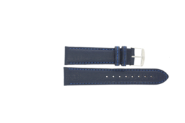 Horlogeband Universeel P354R.05 Leder Blauw 18mm