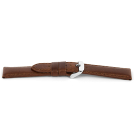 Horlogeband Universeel G423 Leder Cognac 20mm