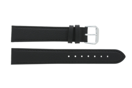Horlogeband Condor 054.01 Leder Zwart 16mm LK85