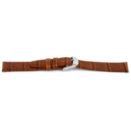 Horlogeband Universeel D414 Leder Cognac 14mm-LK92