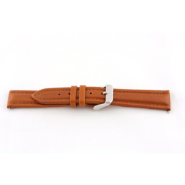 Horlogeband Universeel H385 Leder Cognac 22mm