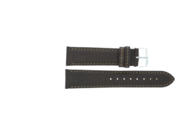 Horlogeband Universeel P354R.02 Leder Bruin 22mm