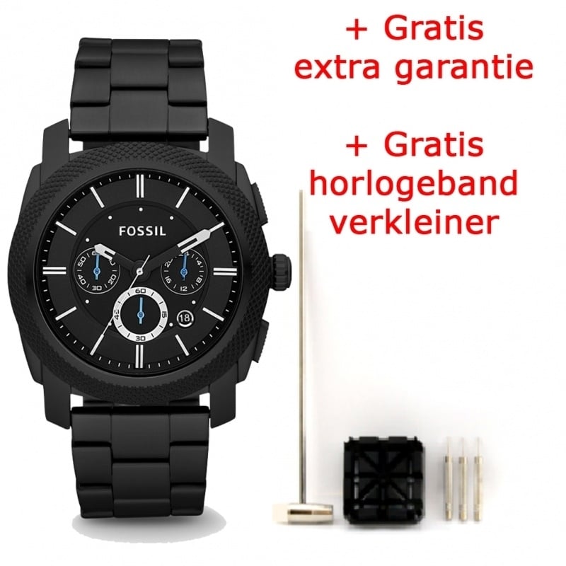 Fossil horloge FS-4552 + GRATIS garantie en bandverkleiner | Heren Horloges | Allesvoorhorloges.nl