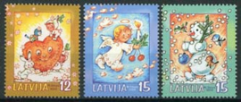 Letland, michel 624/26, xx