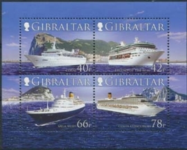 Gibraltar , michel blok 73 , xx