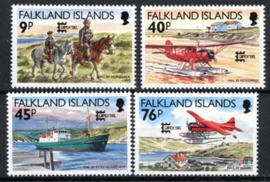 Falkland, michel 673/76, xx