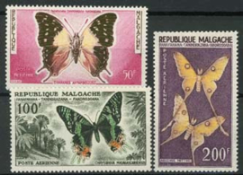 Madagaskar, michel 457/59, xx