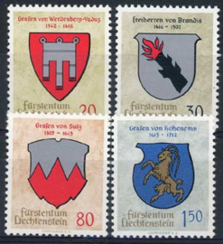 Liechtenstein, michel 440/43, xx