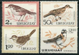 Uruguay, michel 955/58, xx