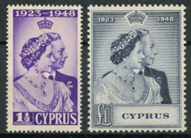 Cyprus, michel 157/58, xx