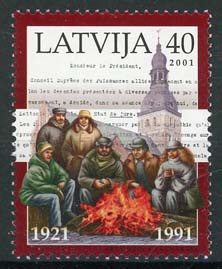 Letland, michel 538, xx
