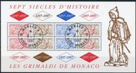 Monaco, michel blok 72, o