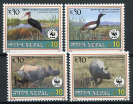 Nepal, michel 718/21, xx