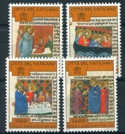 Vaticaan, michel 1222/25, xx