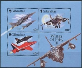 Gibraltar , michel blok 46 , xx