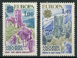 Andorra Fr., michel 282/83, xx