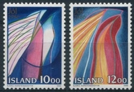 Ysland, michel 661/62, xx