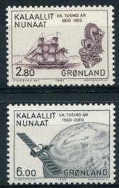 Groenland, michel 157/58, xx