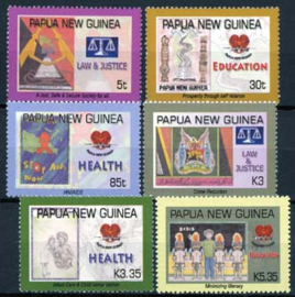 Papua N.G., michel 1238/43, xx