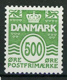 Denemarken, michel 1490, xx