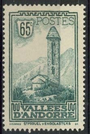 Andorra Fr., michel 36, x