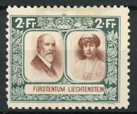 Liechtenstein, michel 107, x