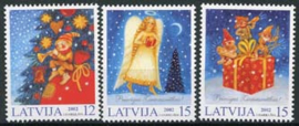 Letland, michel 580/82, xx